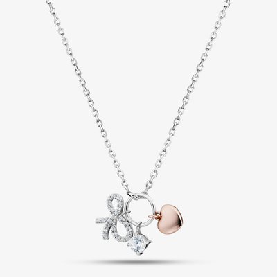 Sterling Silver Cubic Zirconia Charm Pendant AP8094Z/PR
