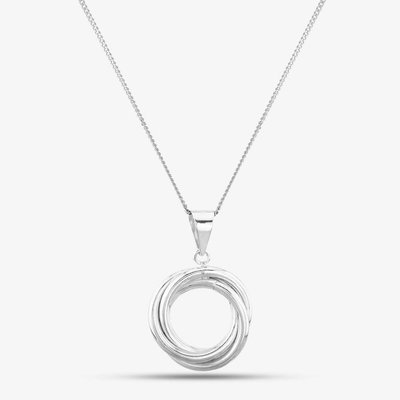 Silver Triple Ring Pendant