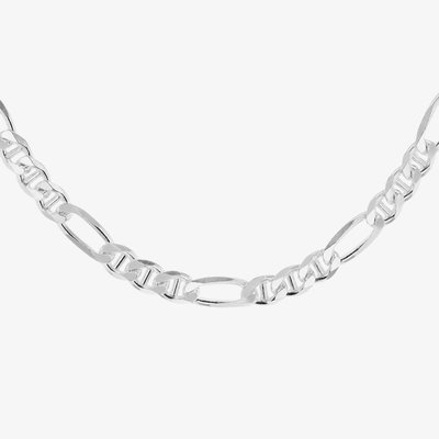 Sterling Silver 20 inch Figaro Chain