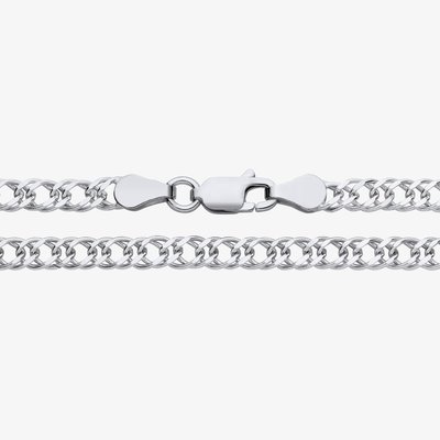 Sterling Silver 16 Inch Double Curb Chain S1119-16