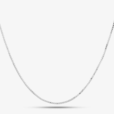 Sterling Silver 18 Inch Box Chain