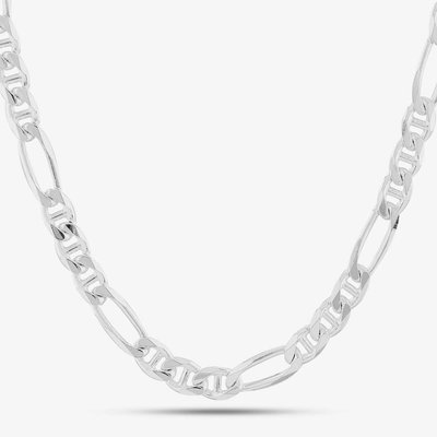 Sterling Silver 22 Inch Figaro Chain