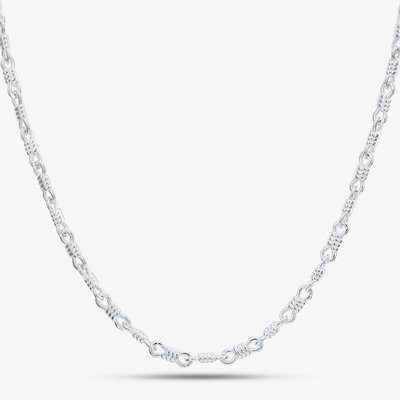 Argentium Silver 18 Inch Fancy Chain