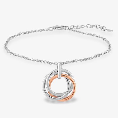Rosa Lea Triple Intertwined Rings Bracelet
