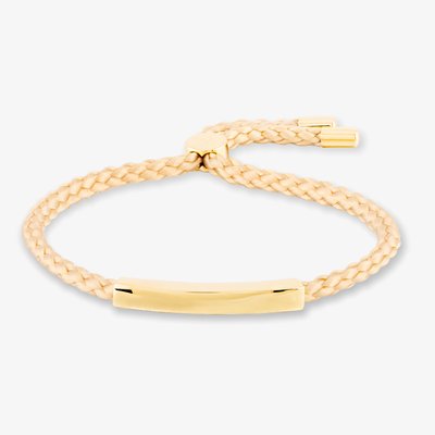 Rosa Lea Gold Cord Bar Toggle Bracelet