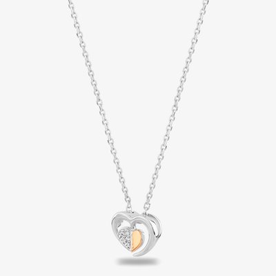 Rosa Lea Floating Heart Pendant