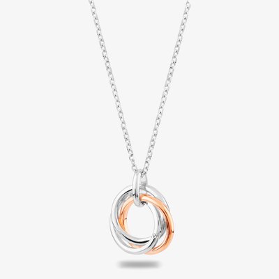 Rosa Lea Triple Intertwined Rings Pendant