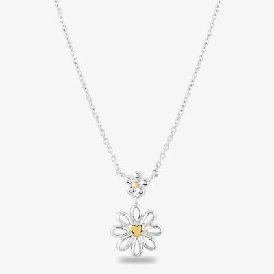 Rosa Lea Double Daisy Necklace