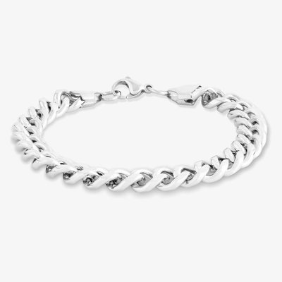 Bourne and Wilde Mens Double Curb Bracelet