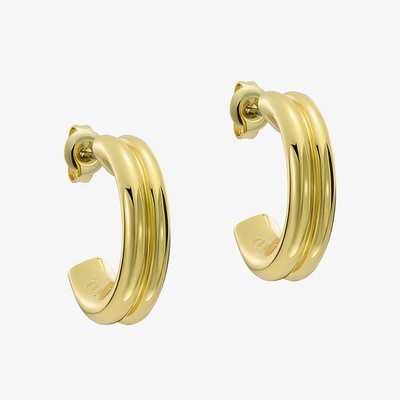 Ted Baker Hilya Gold Tone Half Hoop Earrings