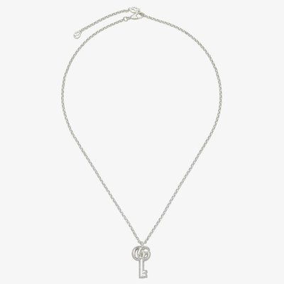 Gucci GG Marmont Key Pendant Necklace