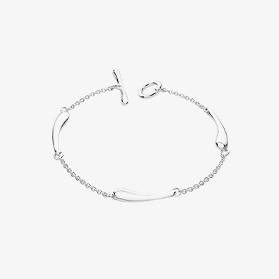Lucy Quartermaine Silver Triple Drop Bracelet DB3