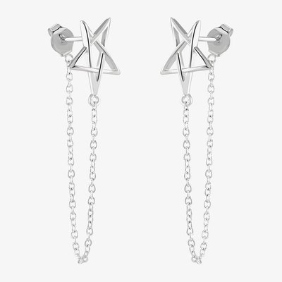 Lucy Quartermaine Sol Star Loop Earrings LER6