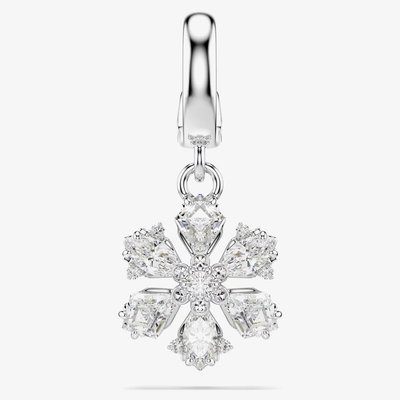 Swarovski Idyllia Rhodium Plated Snowflake Charm 5755513