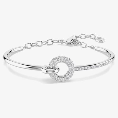 Swarovski Dextera Rhodium Plated Crystal Set Bracelet