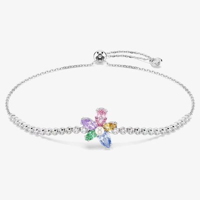 Swarovski Ariana Grande x Swarovski Crystal Flower Sliding Bracelet