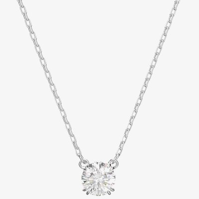Swarovski Ladies Constella Silver Cubic Zirconia Necklace