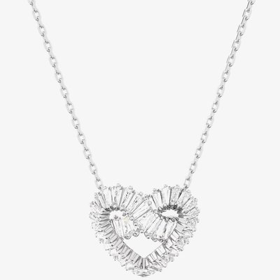 Swarovski Matrix Mixed Cut Heart Necklace