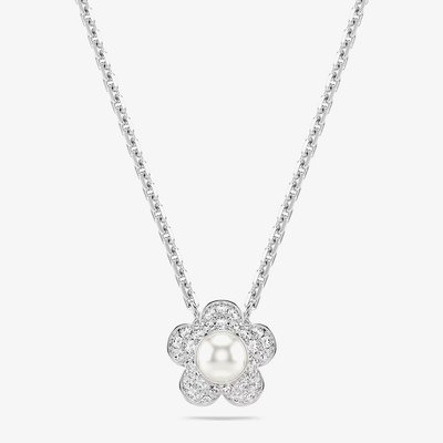 Swarovski Ariana Grande x Swarovski Crystal Pearl Flower Necklace