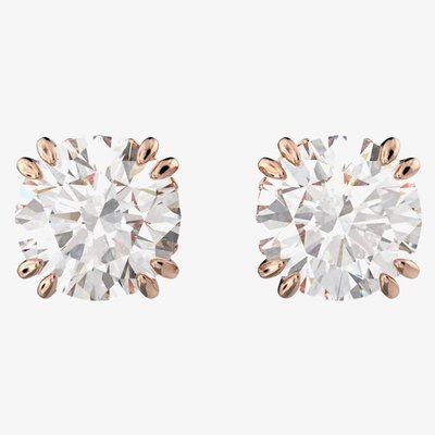Swarovski Constella Rose Gold-Plated Stud Earrings