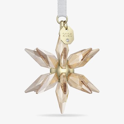 Swarovski Annual Edition 2025 Festive 3D Champagne Star Ornament