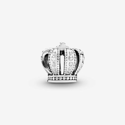 PANDORA Silver Regal Crown Charm
