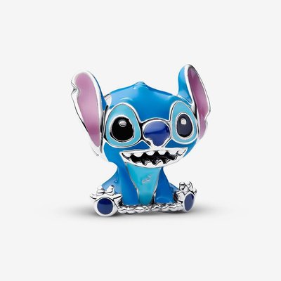 PANDORA Disney Stitch Blue Enamel Charm