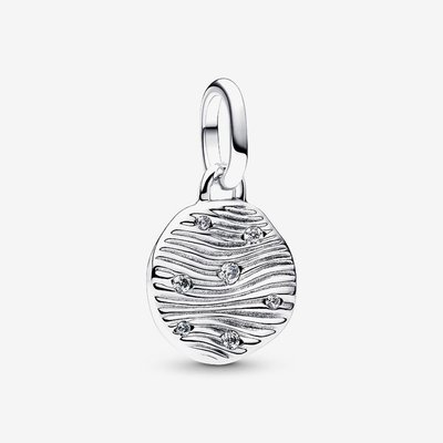 PANDORA Silver Mini Medallion Charm