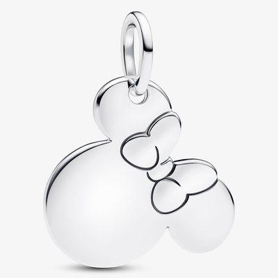 PANDORA Sterling Silver Disney Minnie Mouse Dangle Charm