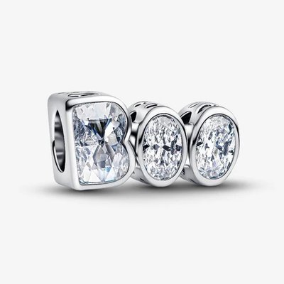 PANDORA Sterling Silver Boo Glow In The Dark Halloween Charm