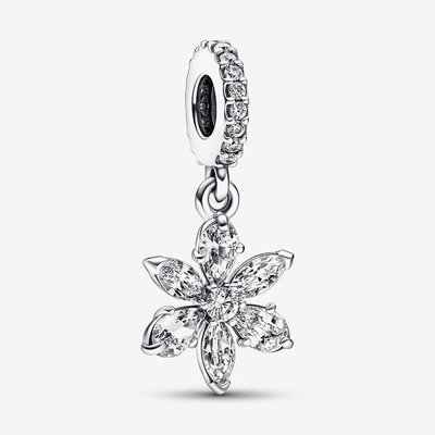 PANDORA Sparkling Herbarium Cluster Dangle Charm