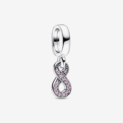 PANDORA Sparkling Infinity Dangle Charm