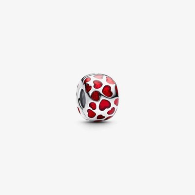 PANDORA Hearts Round Clip Charm 793679C01
