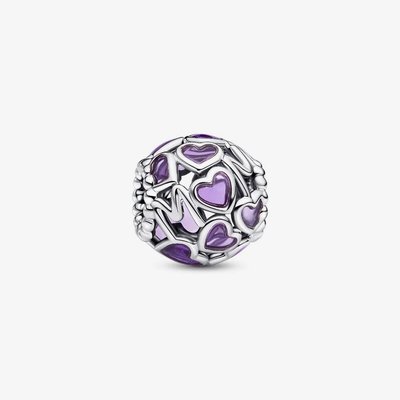 PANDORA Openwork Hearts Mum Charm