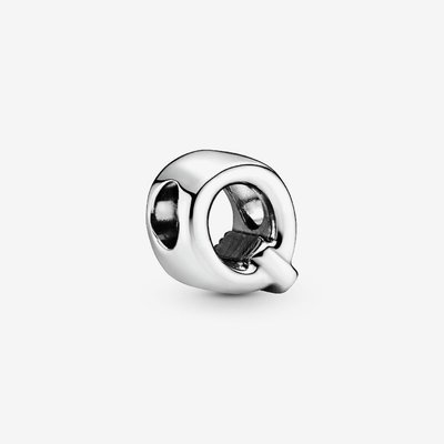 PANDORA Sterling Silver Letter Q Charm