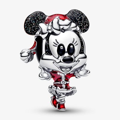 PANDORA Disney Minnie Mouse Holiday Charm