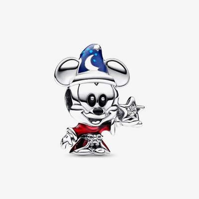 PANDORA Disney Sorcerer Apprentice Mickey Charm Charm