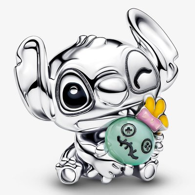 PANDORA Disney Stitch & Scrump Charm