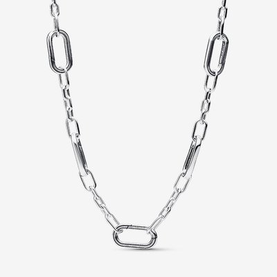 PANDORA Silver Five Links Chain Necklace