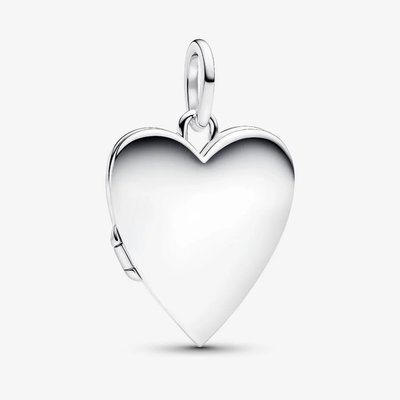 PANDORA Sterling Silver Openable Heart Locket Pendant