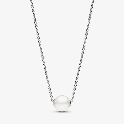PANDORA Treated Freshwater Cultured Pearl Necklace