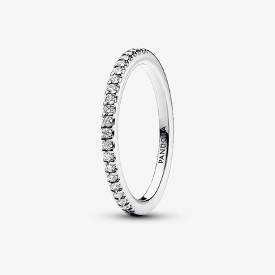 PANDORA Silver Sparkling Band Ring