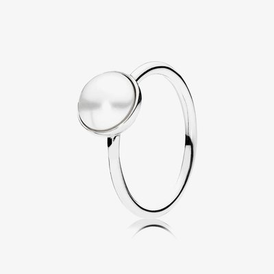 PANDORA Silver Luminous Droplet Ring