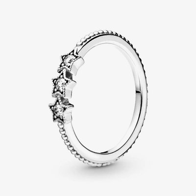 PANDORA Silver Celestial Stars Ring