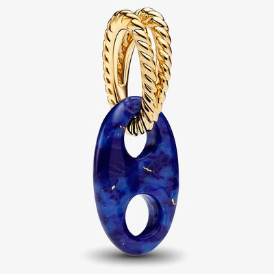 PANDORA 14ct Gold-Plated Mariner Link Dangle Charm 764692C01