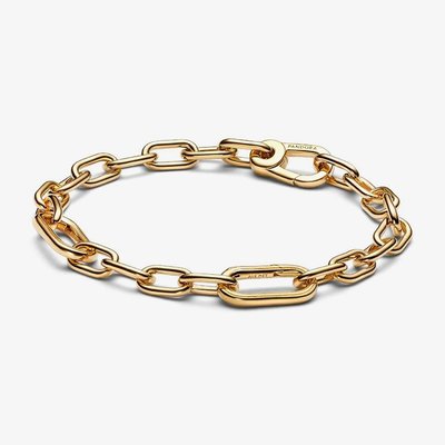 PANDORA ME 14ct Gold Plated Small Link Chain Bracelet 569662C00-5