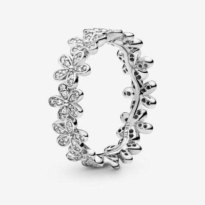 PANDORA Sterling Silver Daisy Band Ring