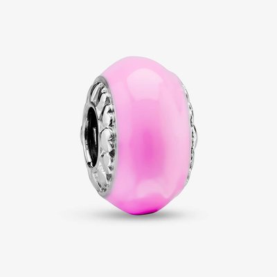 Rosa Lea Pink Enamel Charm AM-2THB003905-Pink
