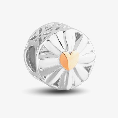 Rosa Lea Flower Charm