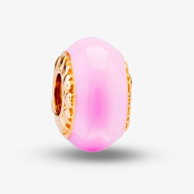 Rosa Lea Pink Enamel Charm AM-2THB003906-Pink